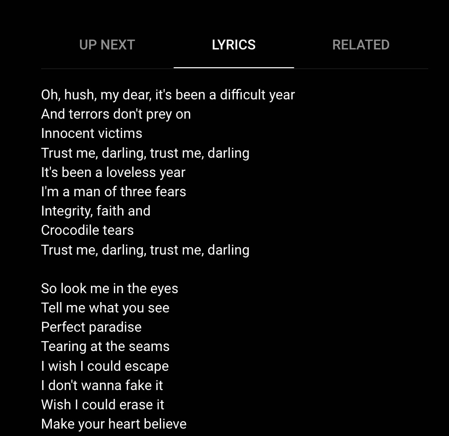Screenshot-2023-09-26-at-1.39.20 PM كيفية تمكين كلمات الأغاني على YouTube Music على الهاتف المحمول وسطح المكتب